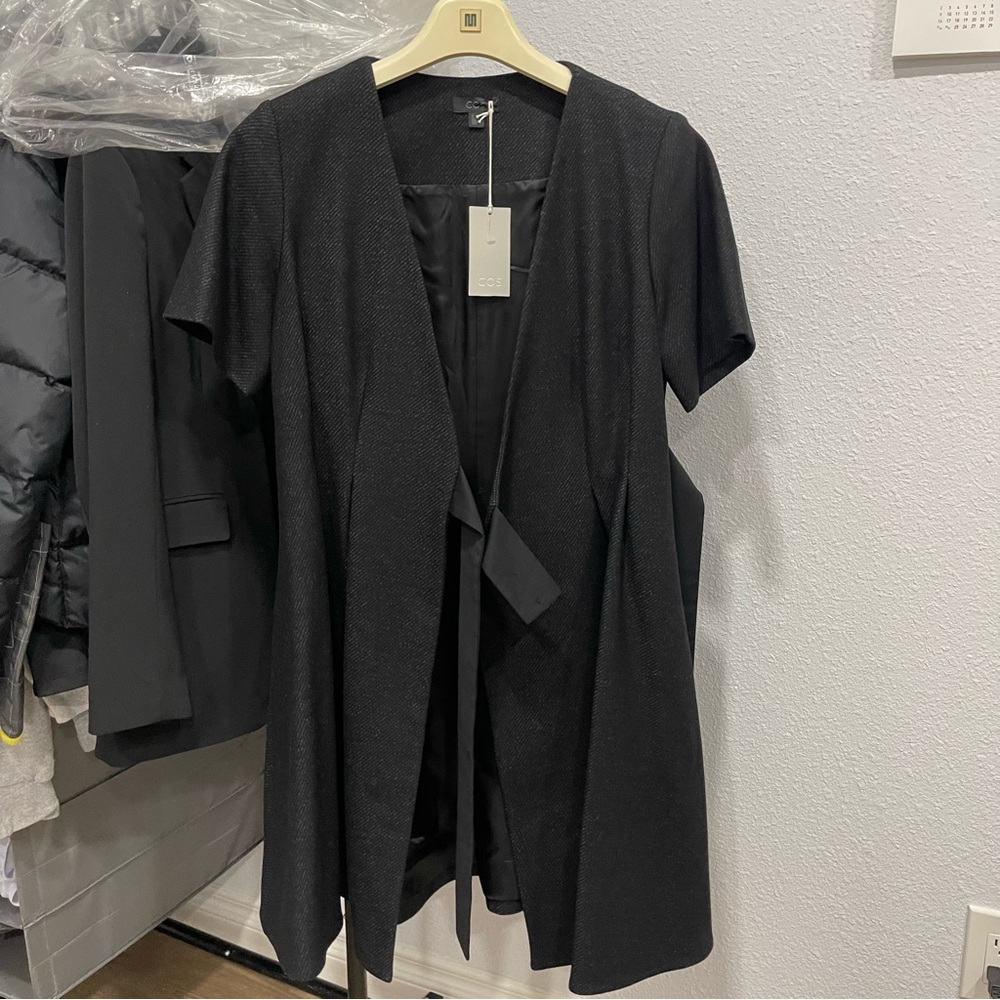 Cos Black Coat
